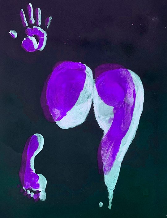 pintura sobre tela erotica